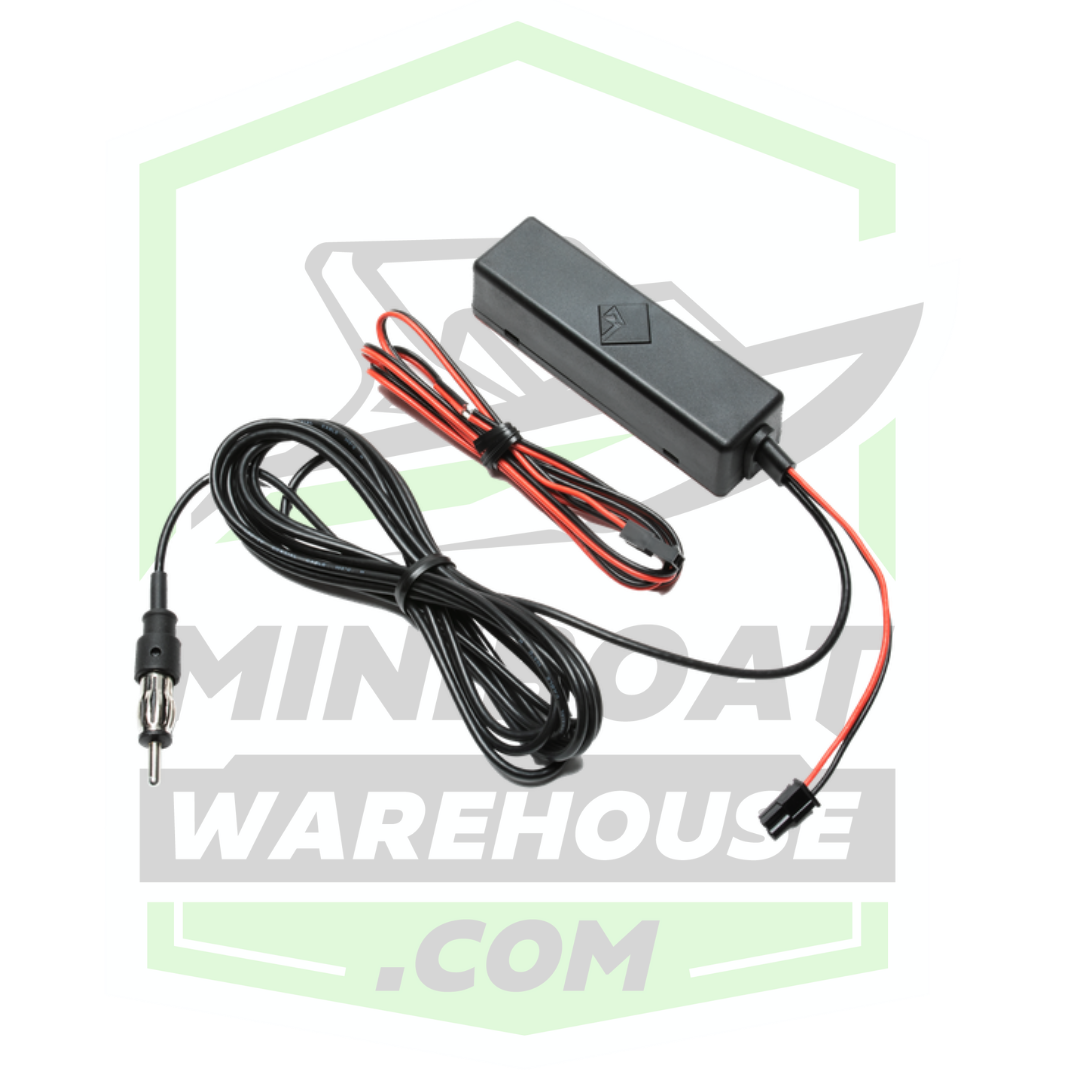 AM/FM/WB Amplified 12V Antenna