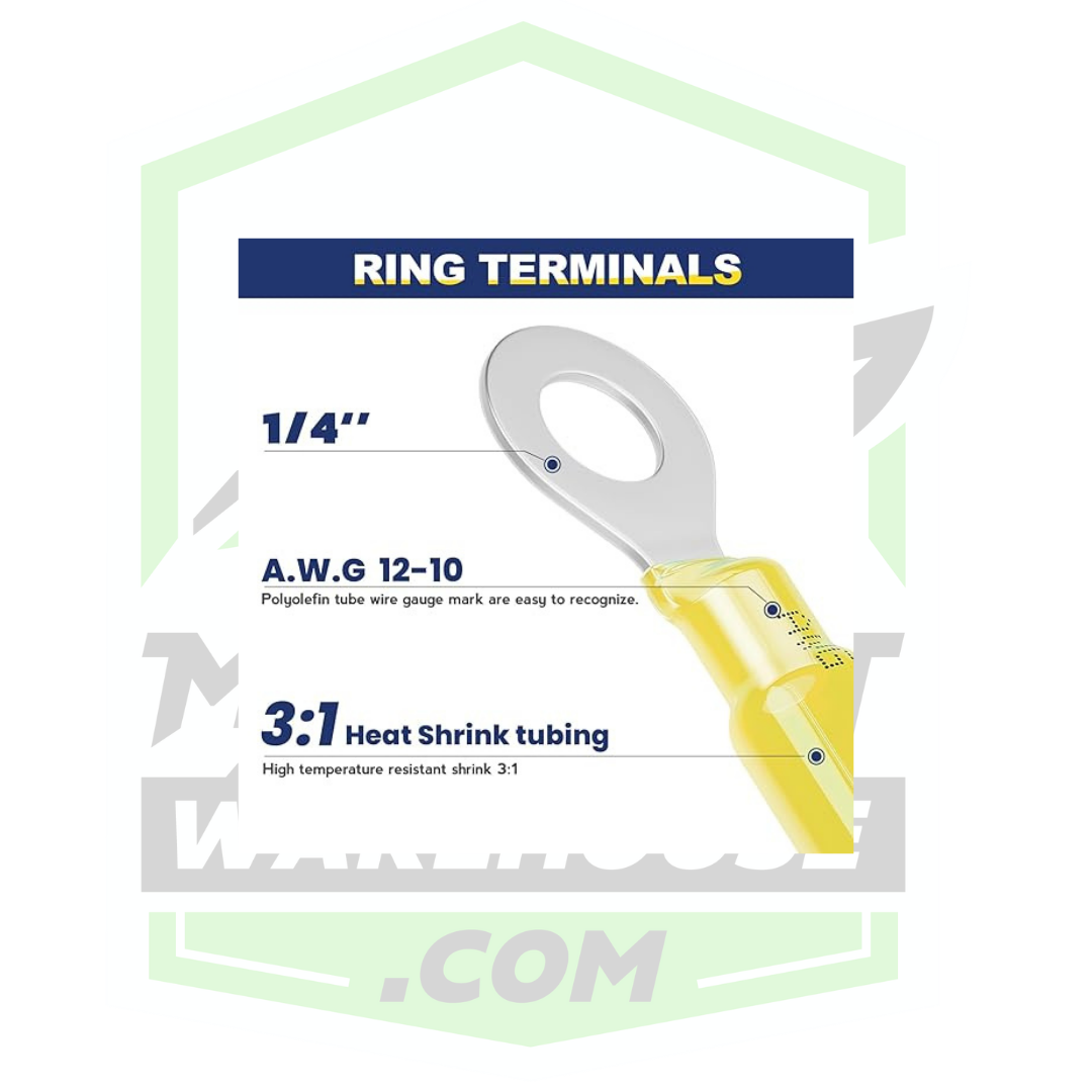 1/4" Ring Terminals