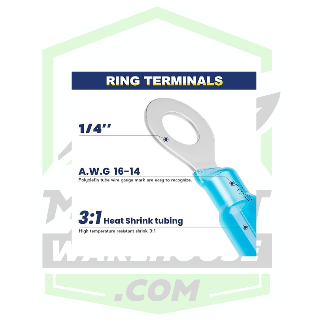 1/4" Ring Terminals