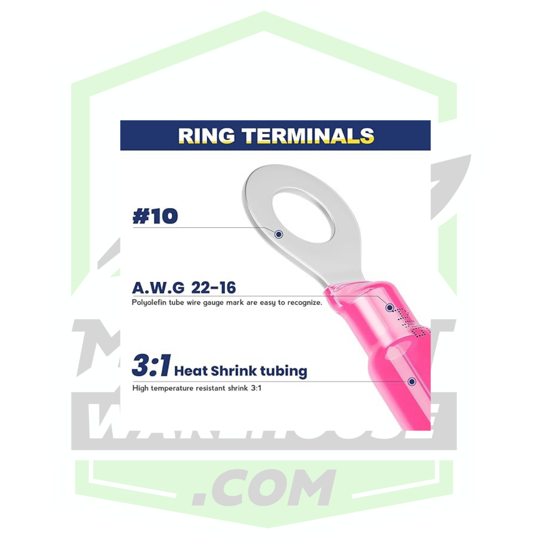 #10 Ring Terminals